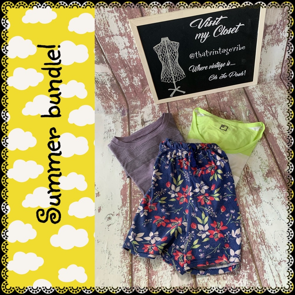 Nice summer bundle! Size S